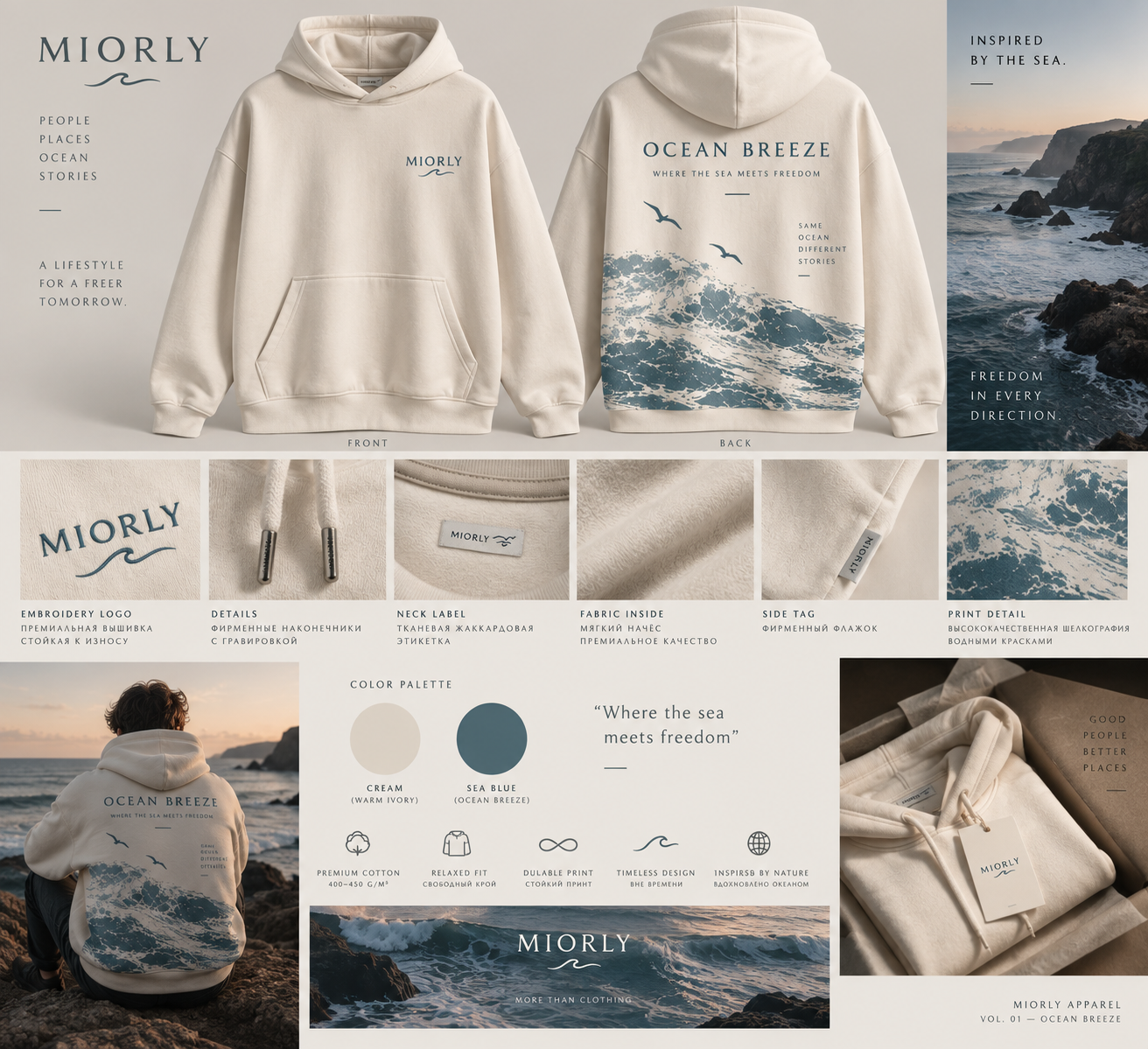 Ocean Breeze Hoodie